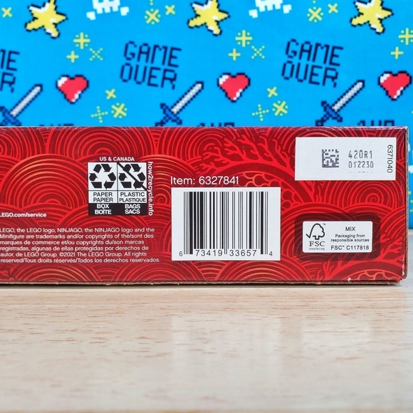 Lego Ninjago LLOYD’S JUNGLE CHOPPER BIKE [ 71745 ] Building Toy ( 183 Pieces ) - Picture 10 of 10